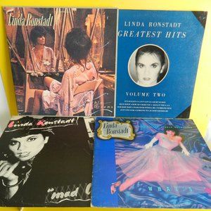 Linda Ronstadt of Her Greatest Hits Lot of 4 Linda Ronstadt Vinyl albums